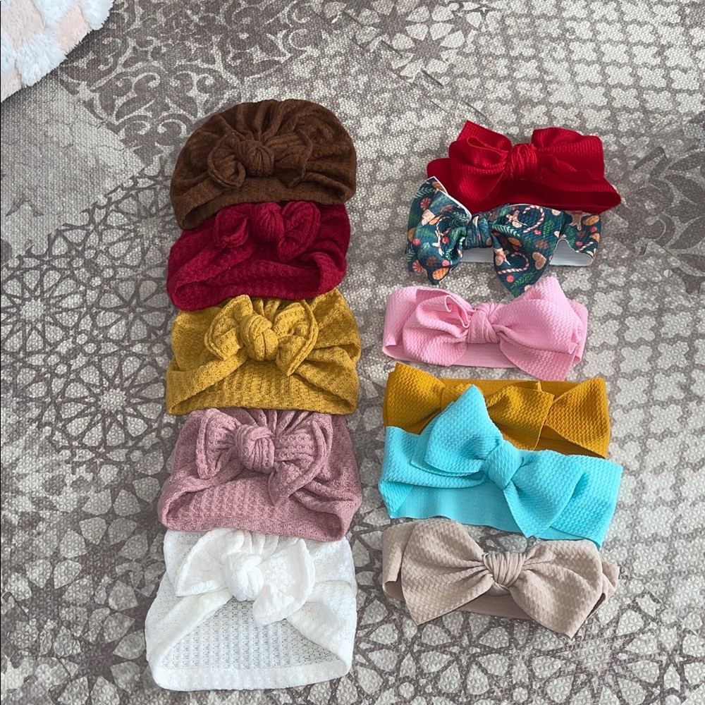 Colorful Kids Headband Set